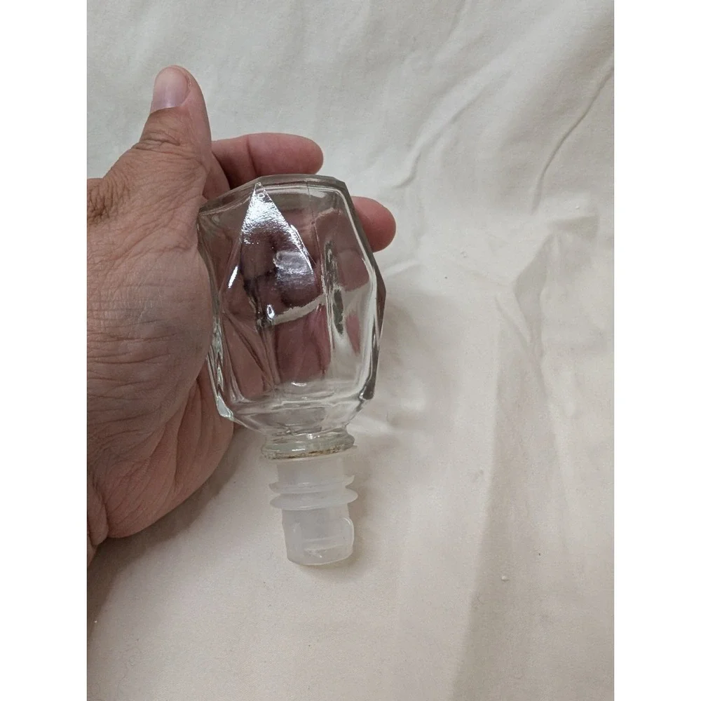 Hocking Glass HOBNAIL Crystal Tall Wine Decanter‎ with Stopper